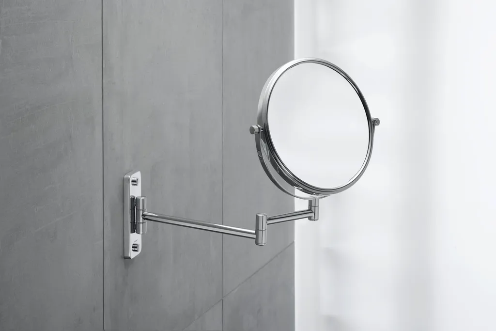 Miroir Grossissant de Salle de Bain Duravit D-Code avec Bras Extensible - 5