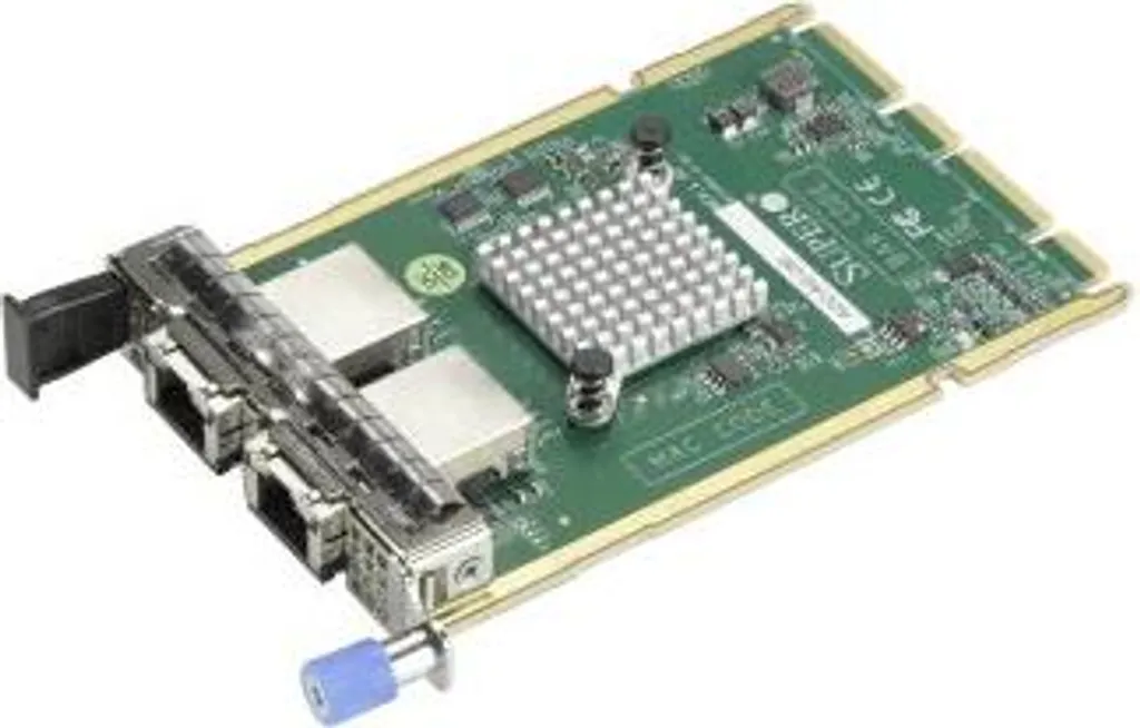 Solution Réseau M.2 Supermicro AOC-AG-i2M pour Serveur Sans Port RJ45
