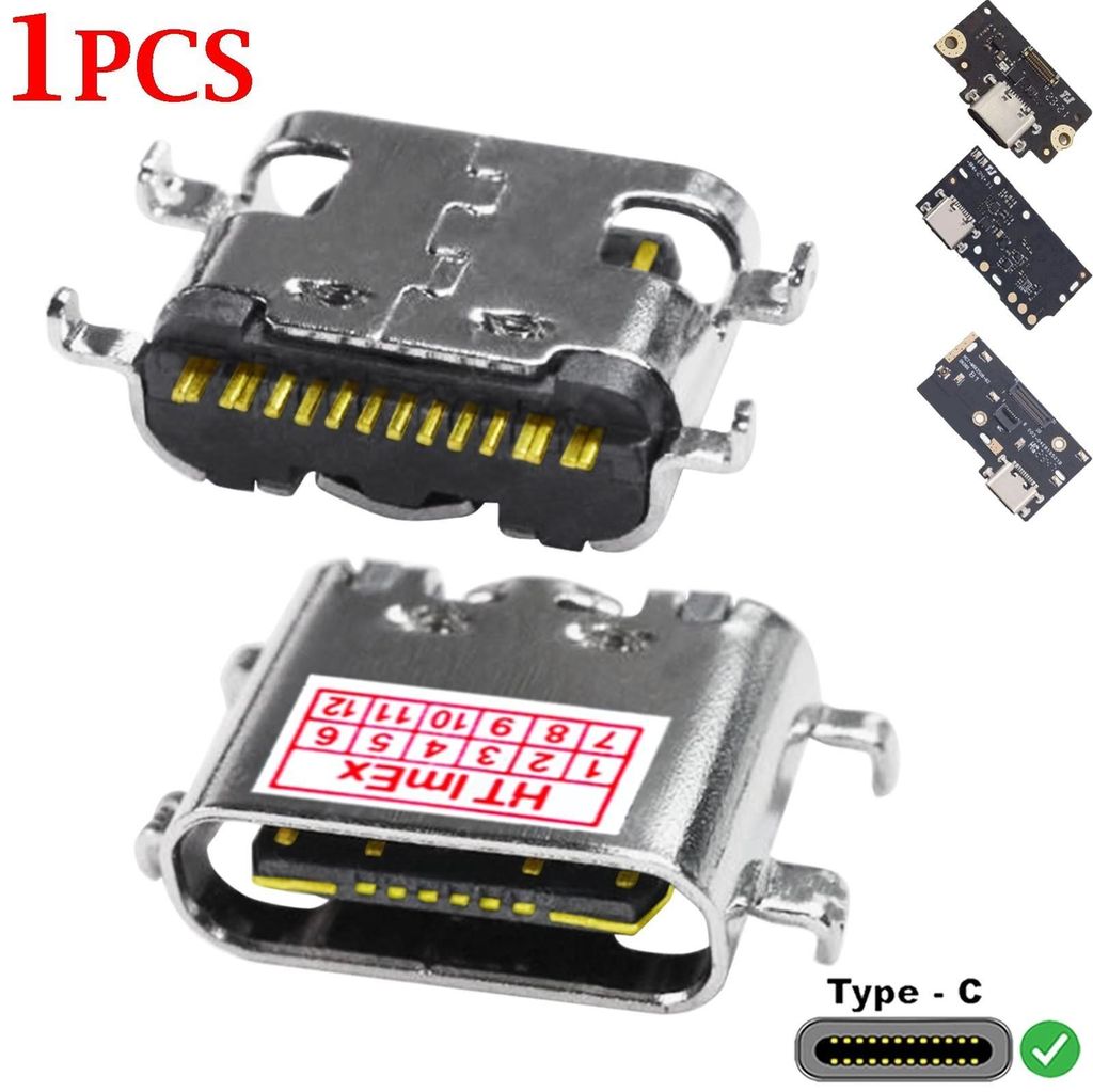 USB-C DC Jack Power Socket Charging Port Connector for Acer ACTAB1021, ACTAB1022 10"" Tablet