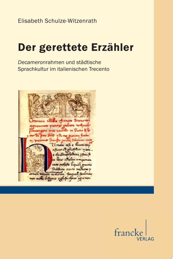 Der gerettete Erzähler | Elisabeth Schulze-Witzenrath
