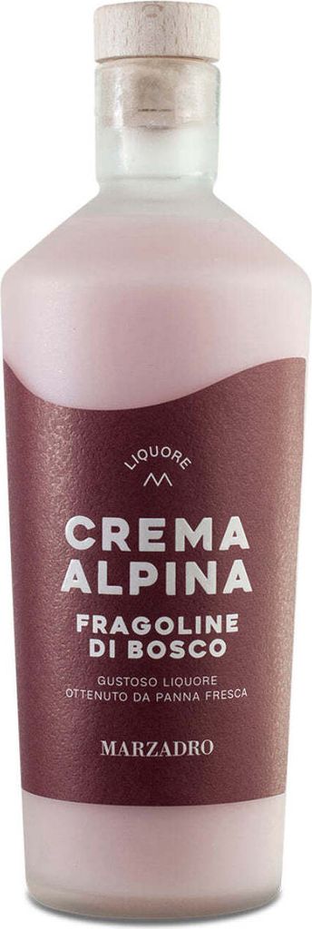 Marzadro Crema Alpina Liquore Fragoline Bosco / Produktbild 