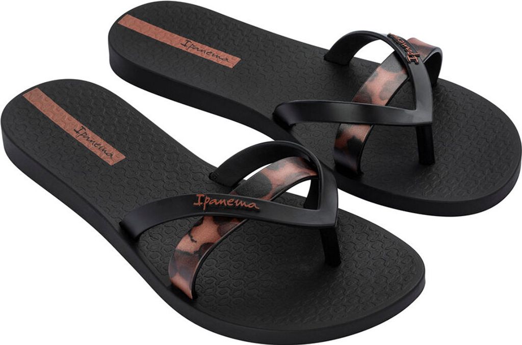 Ipanema Kirei Chic Flip-flops Schwarz EU 41-42 Damen Schwarz EU 41-42