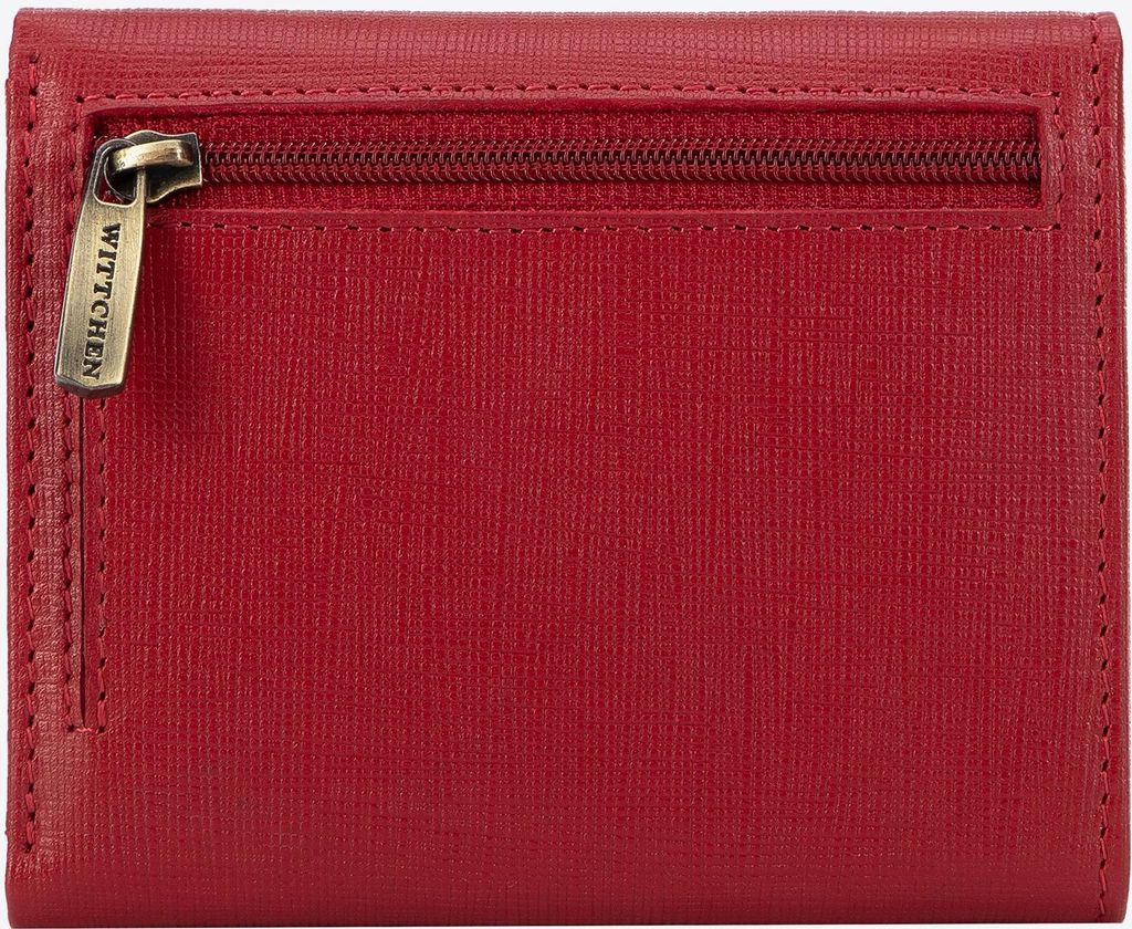 Wittchen Damen-Lederhandtasche aus Saffiano-Rot, Naturleder Produktbild 