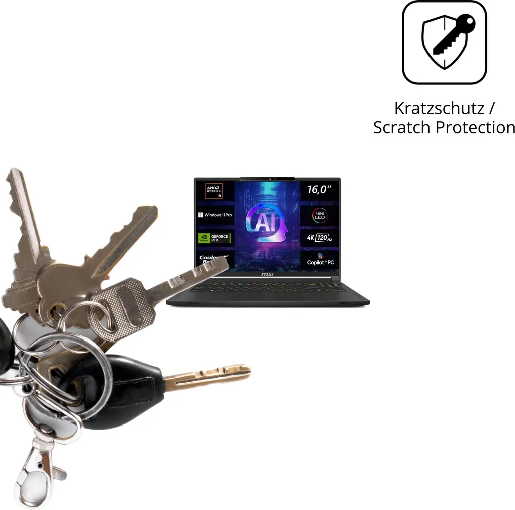 Miglior Pellicola MSI Stealth A16 AI plus: Kit 2x dipos Claro - 4
