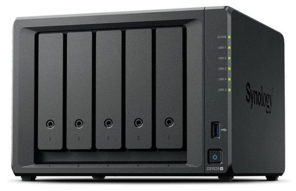 Synology DS1525+ Synology NAS DS1525+ Productafbeelding 
