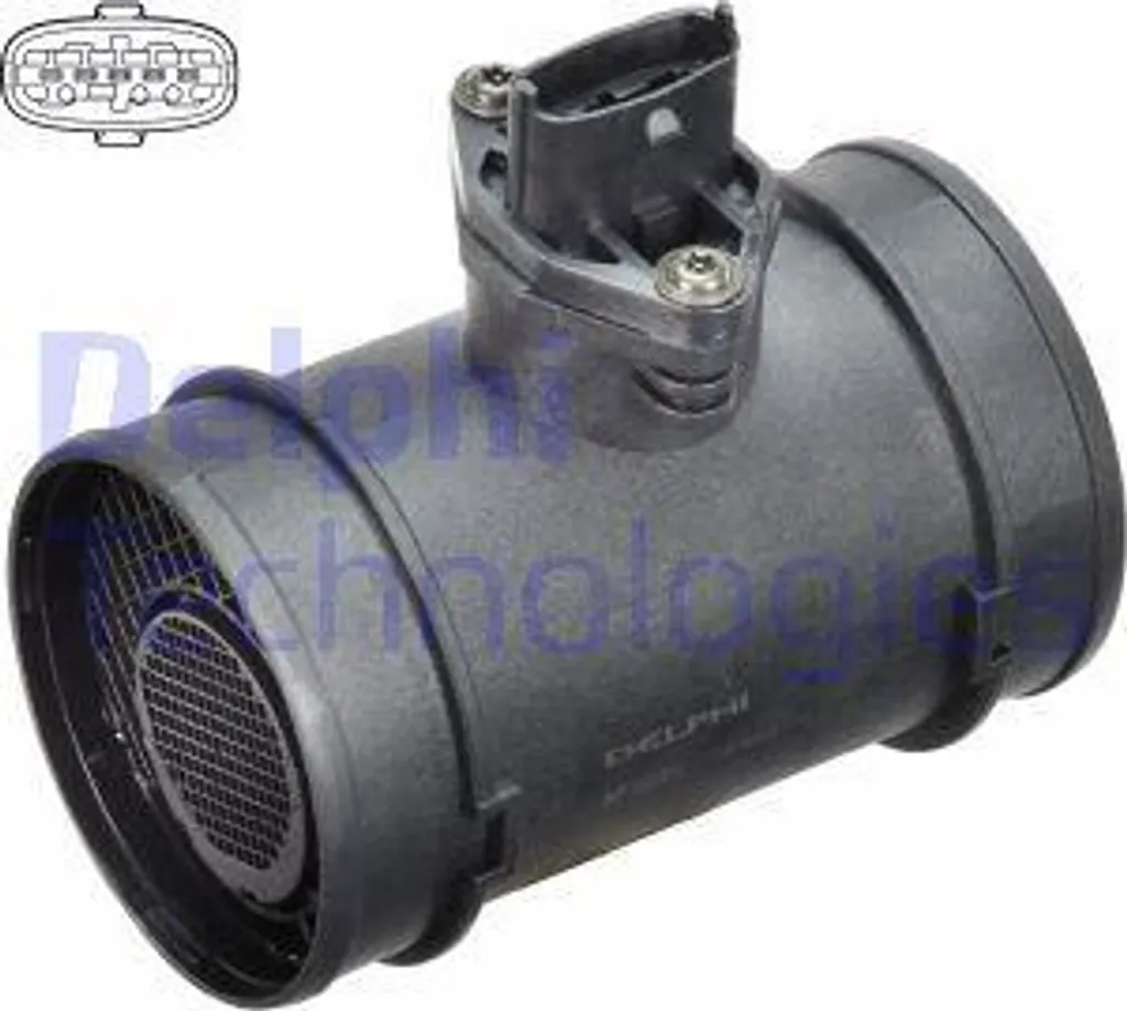 Capteur de masse d'air DELPHI AF10281-12B1 pour Opel Frontera B et Signum