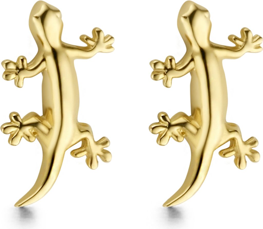 New Bling 9NBG-0256 Gouden Oorknopjes - Dames - Salamander Produktbild 