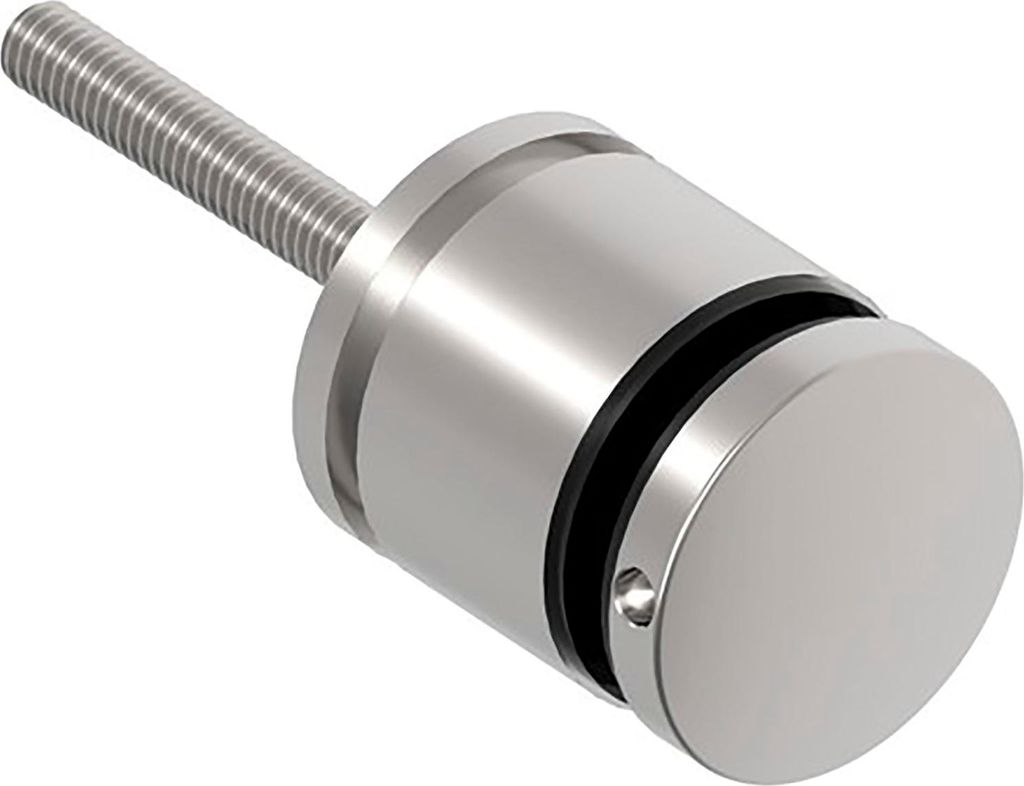 Glaspunkthalter verstellbar, für 8-18 mm Glas, ø 50 mm, Edelstahl V2A