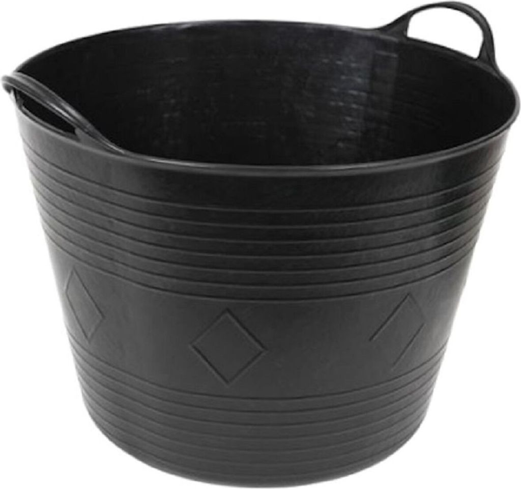 Bac de jardin universel noir Flexiwanne Tonneau de jardin Image du produit 