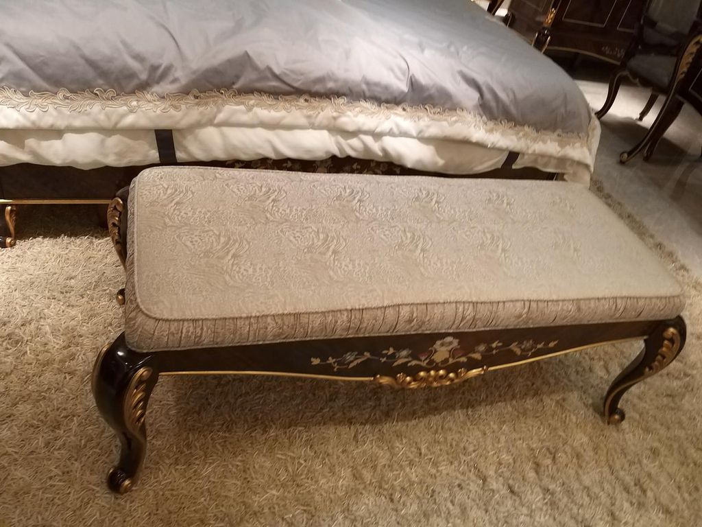 Chaiselounge Antik Stil Sofa Liege Couch Liegen Chaise Barock Rokoko Bank Stoff