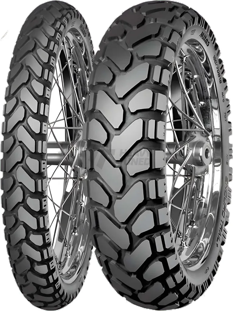 Mitas Enduro Trail+ 120/70 B 19 Pneu Moto Anti-Glisse Sol Mouillé