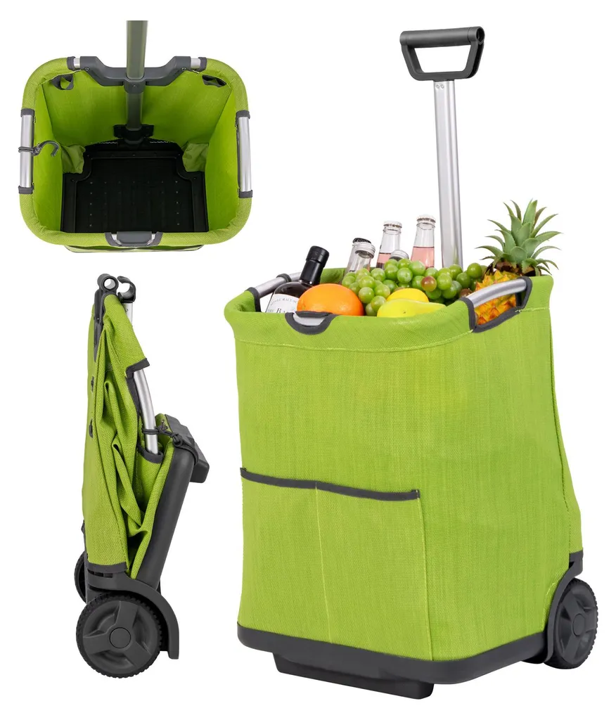 Scheda Tecnica Carrello Costway 50L 35kg Verde - Qualità Alluminio