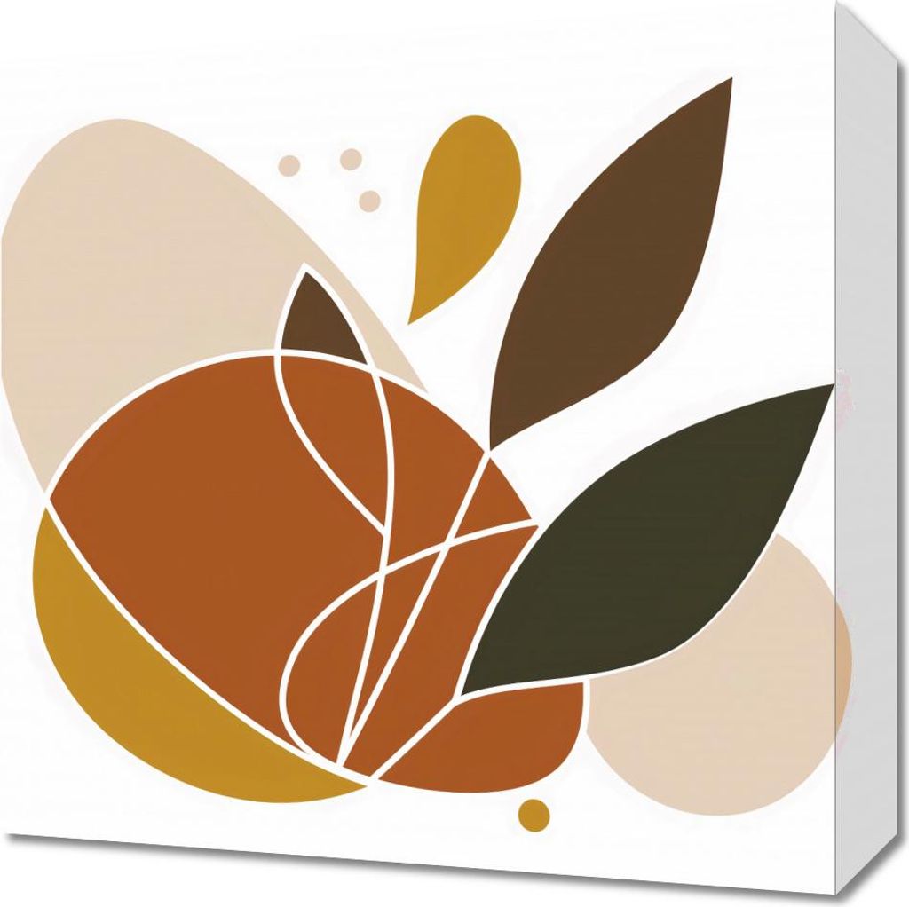 Bild 40x40cm Organische Vernichtung