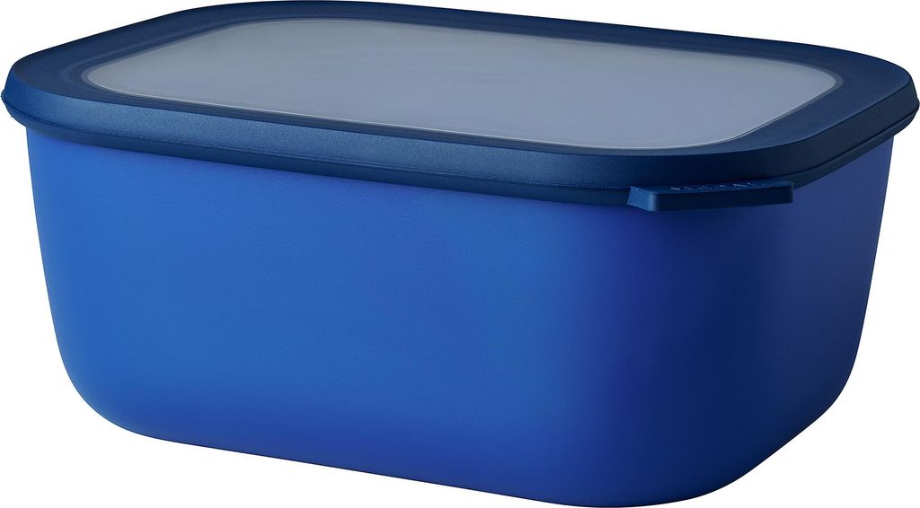 Multischüssel Cirqula rechteckig 3000 ml - Vivid blue