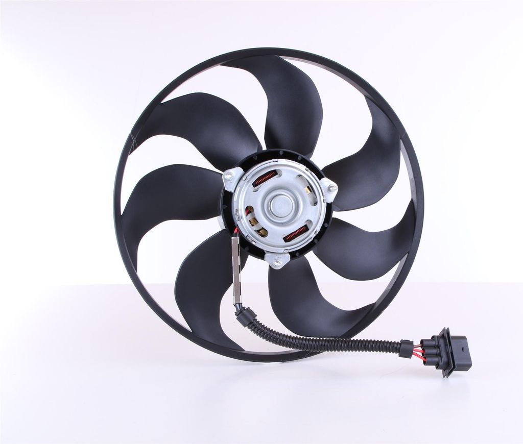 NISSENS 85544 Lüfter Motorkühlung Kühlerlüfter für VW Golf IV Schrägheck (1J1) Wasserkühler Ø350mm