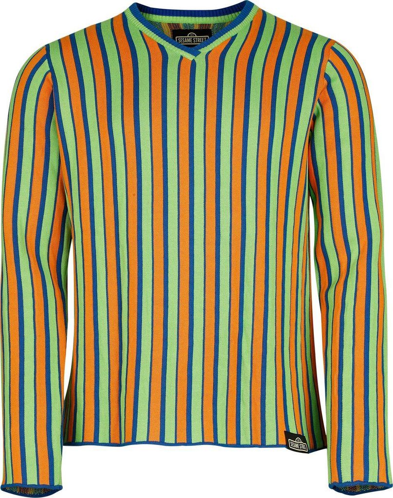 Sesame Street Strickpullover Herren Bert multicolor M Produktbild 