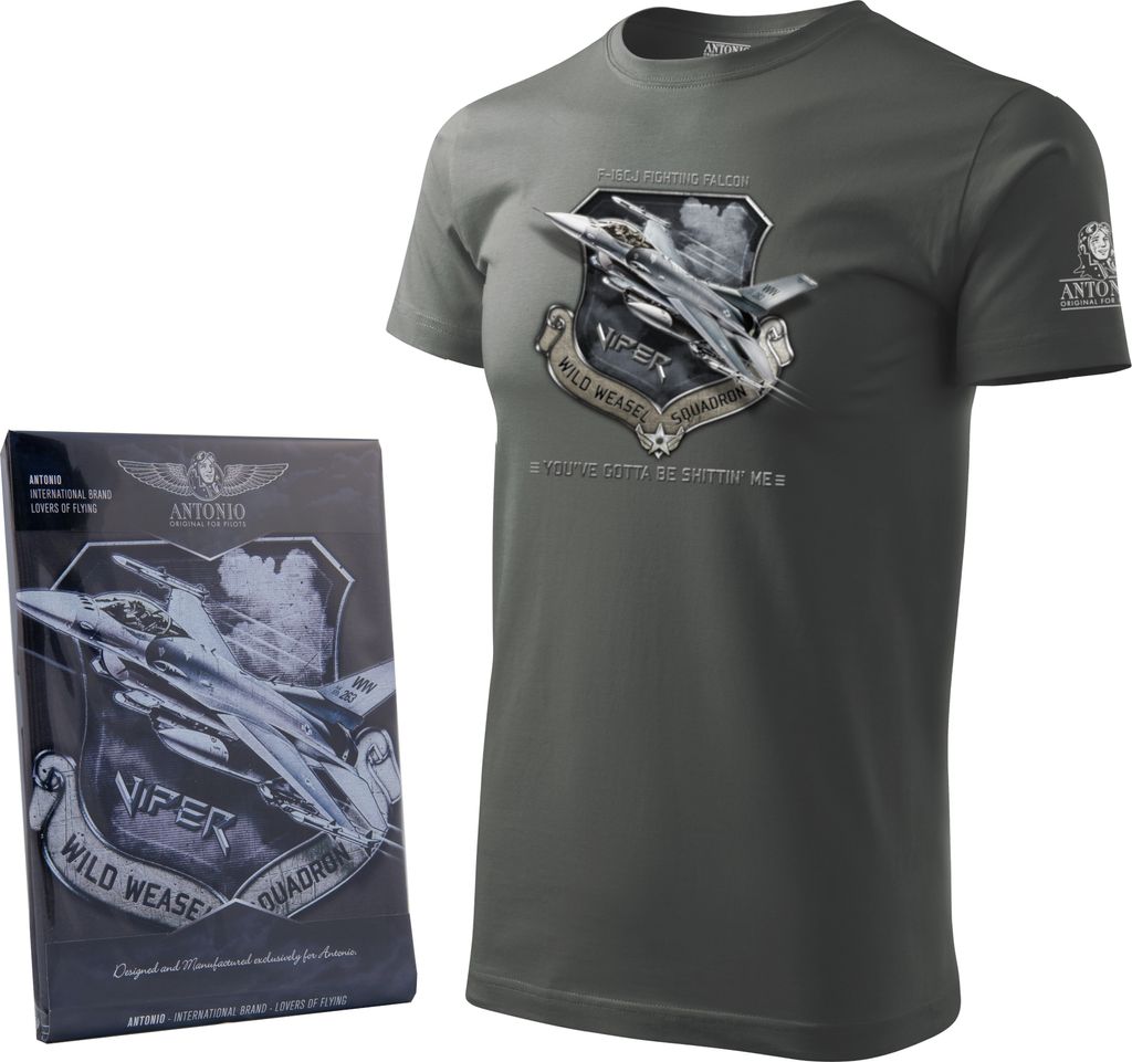 T-Shirt Jagdflugzeug F-16CJ FIGHTING FALCON (XL)