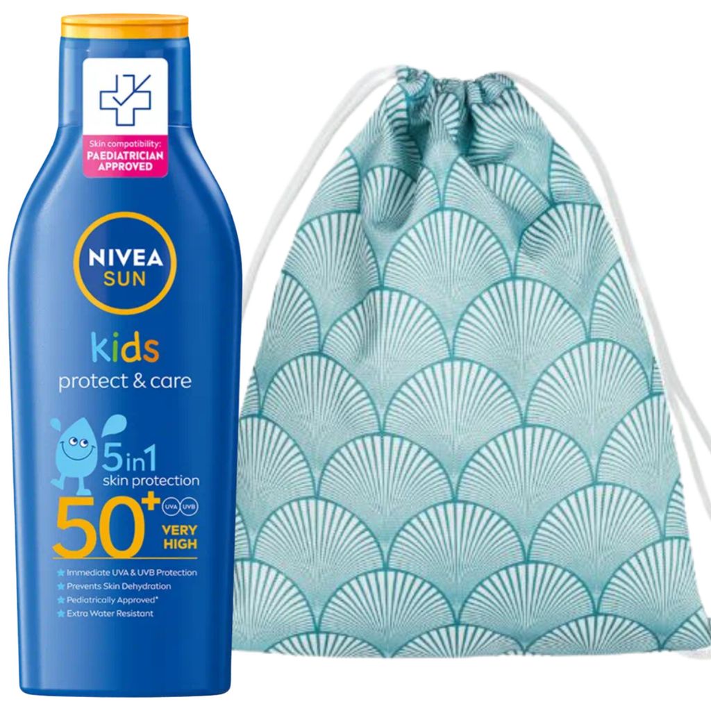 Nivea Kids Protect & Moisture SPF50 + Strandrucksack