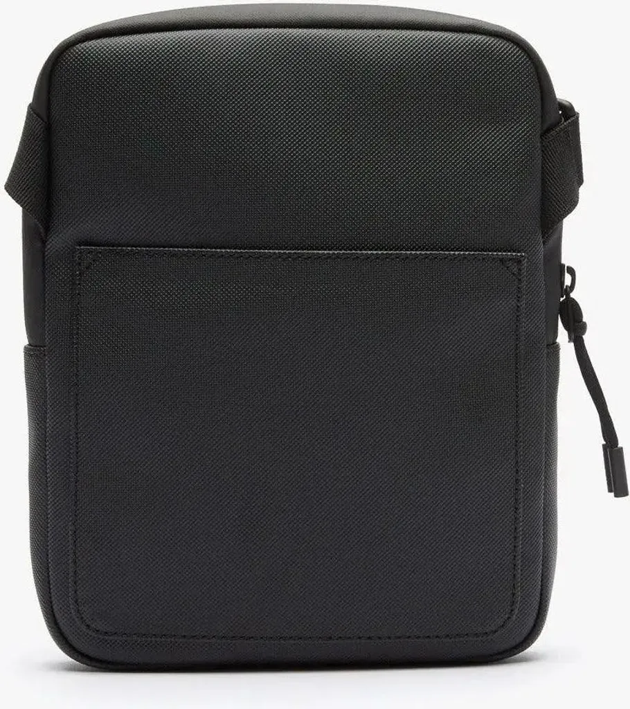 Lacoste Borsa Viaggio Flat Crossover LCST Noir - Leggera e Sicura - 9