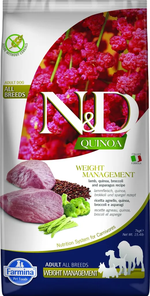 Farmina N&D Quinoa Croquettes Chien Stérilisé Repas Allégé 7kg