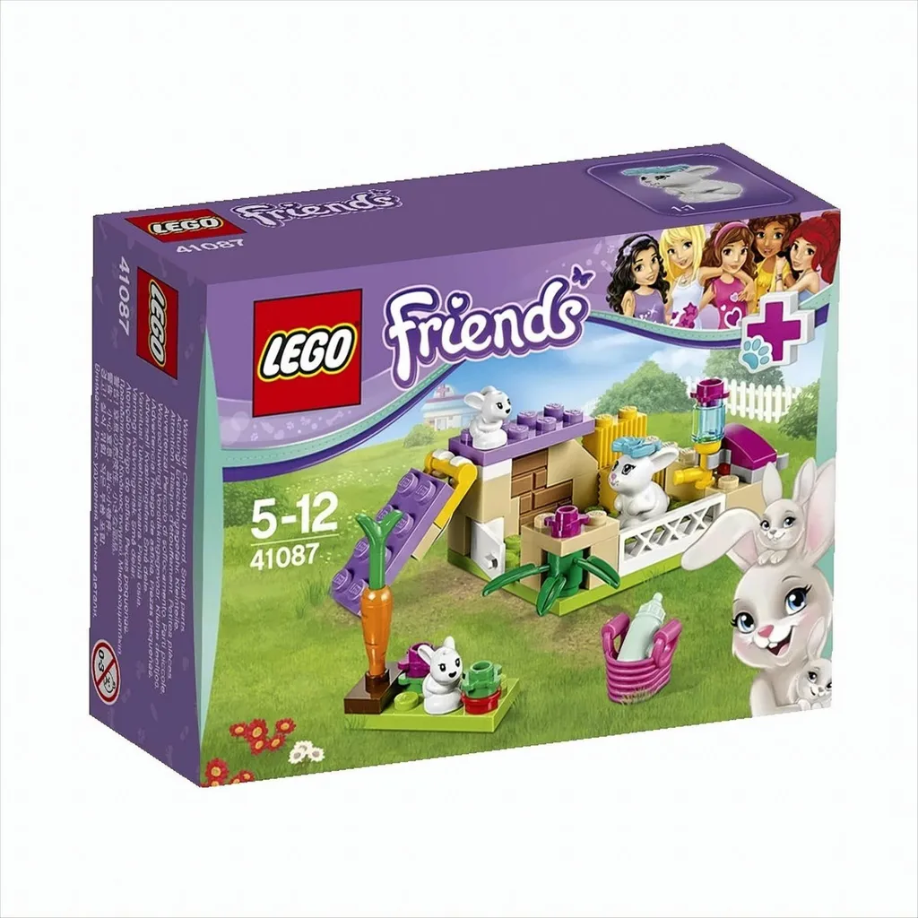 LEGO Friends 41087 Occupez vos Enfants avec la Maman Lapin et ses Bébés