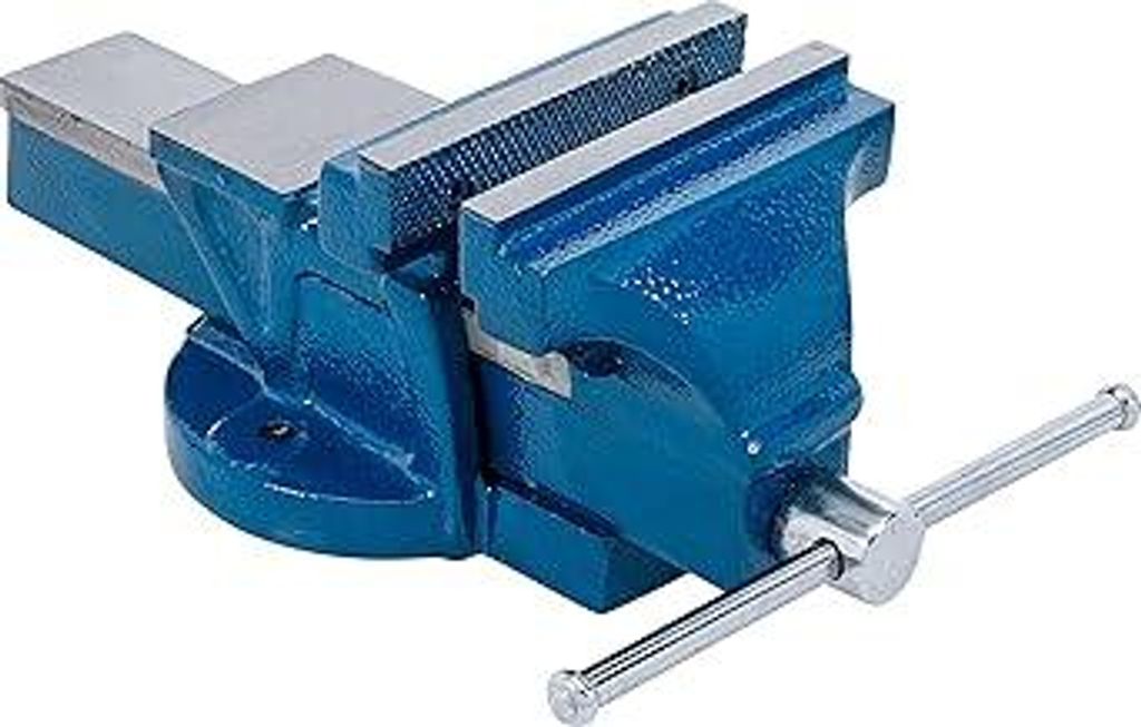 BGS 58265 | Parallel-Schraubstock | 125 mm Spannbacken | Werkbankschraubstock