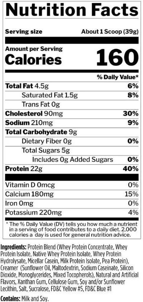 Poudre de Protéines Multi-Sources Source7 Protein Rule1 Goût Pistache