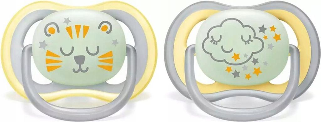 Philips Avent Leucht-Schnuller 2er Pack Ultra Air Nighttime