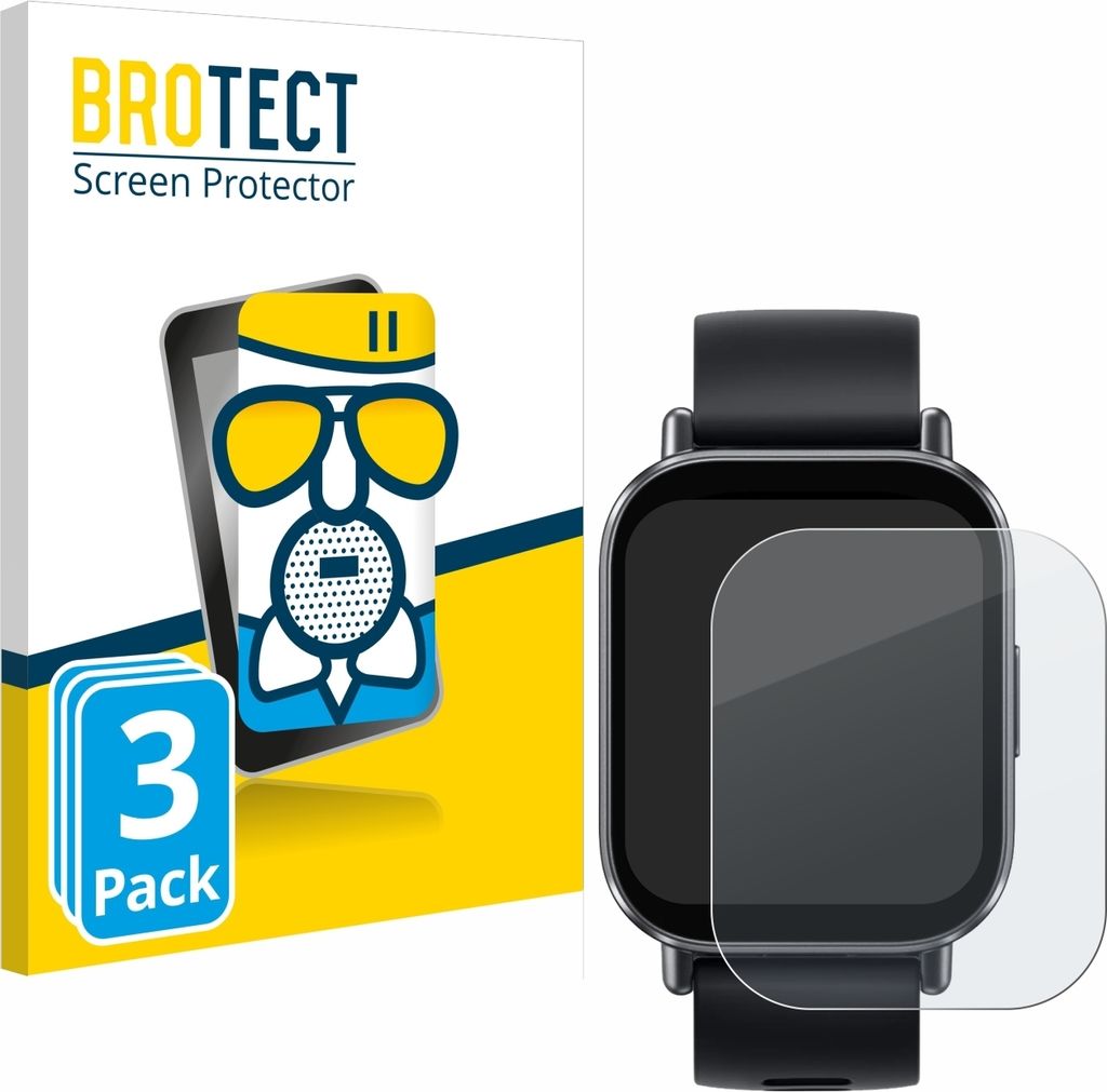 3x BROTECT Entspiegelungs Schutzglas für Xiaomi Redmi Watch Produktbild 