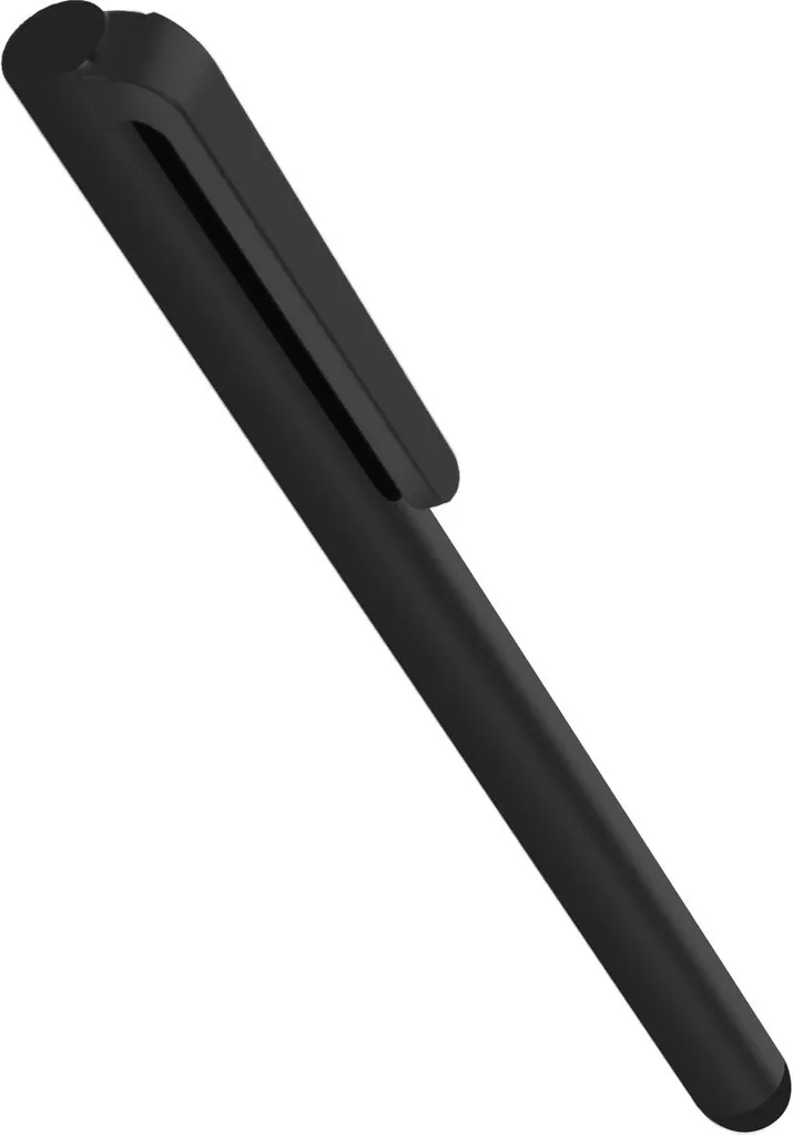 Stylus Pen Universale Nera con Clip - Design Sottile e Punta Morbida - 2