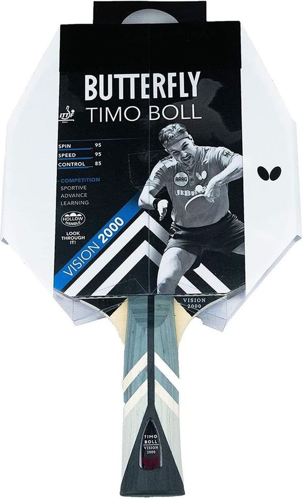 Butterfly Tischtennisschläger Timo Boll Vision 2000 | Tischtennis TT Tabletennis Schläger