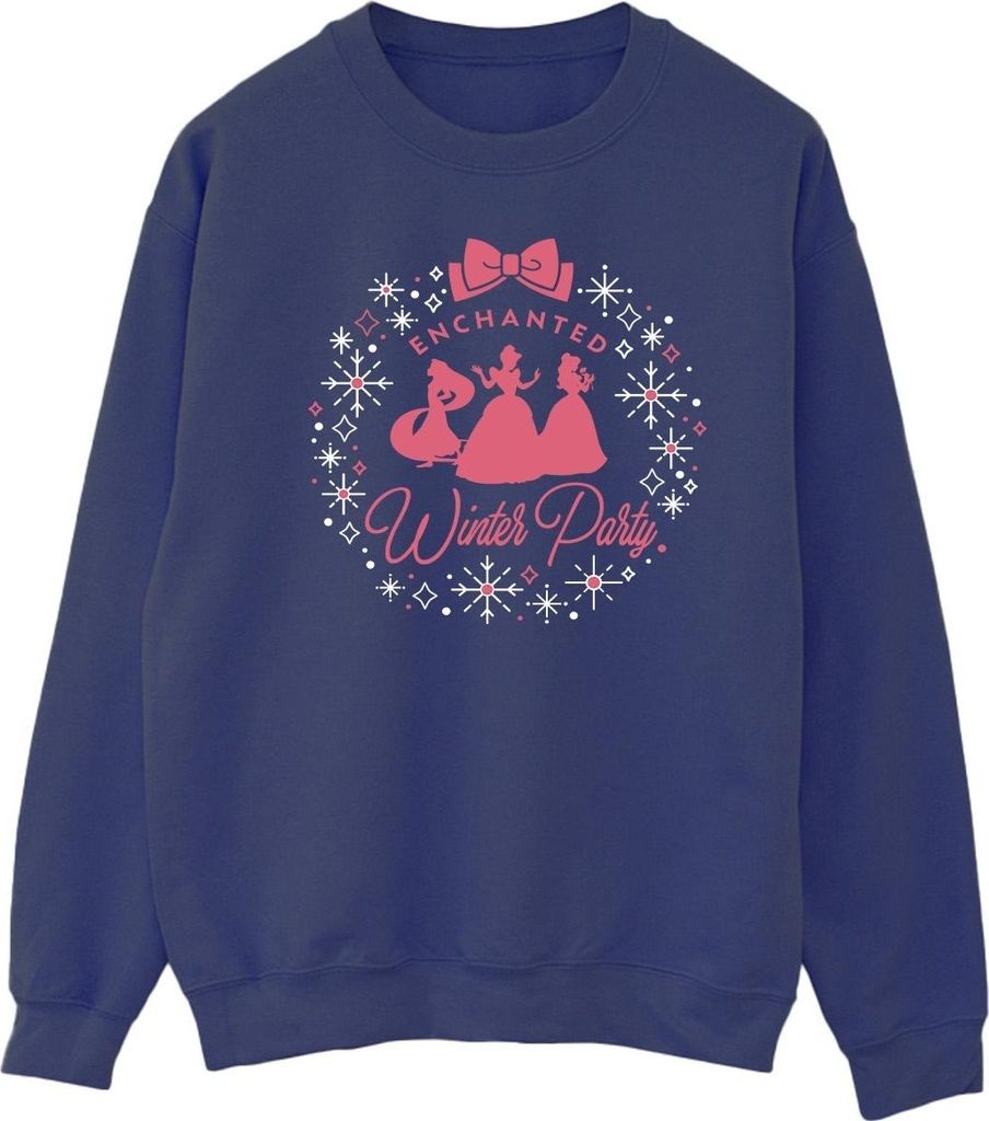 Disney - "Princess Winter Party" Sweatshirt für Herren BI43500 (XL) (Marineblau)