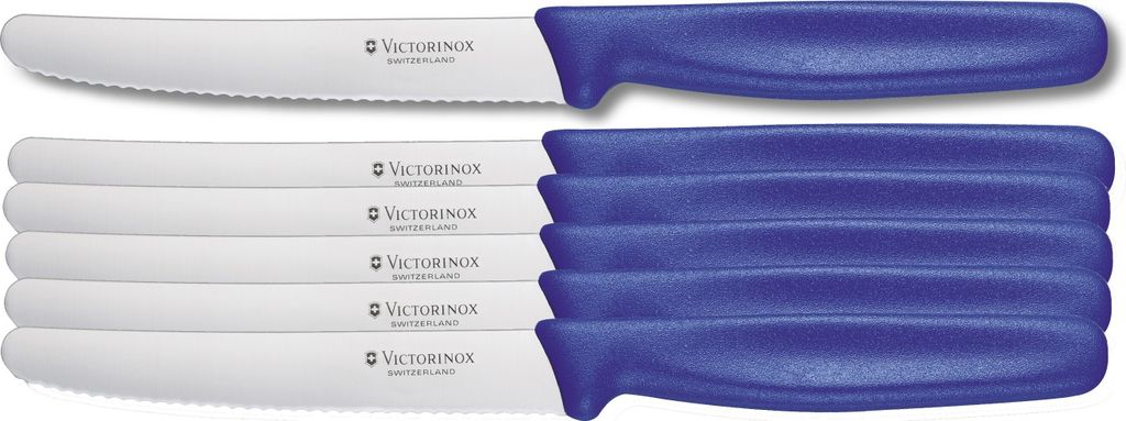 Victorinox Messer-Set 6 Stück mit Wellenschliff (Rostfrei, Produktbild 