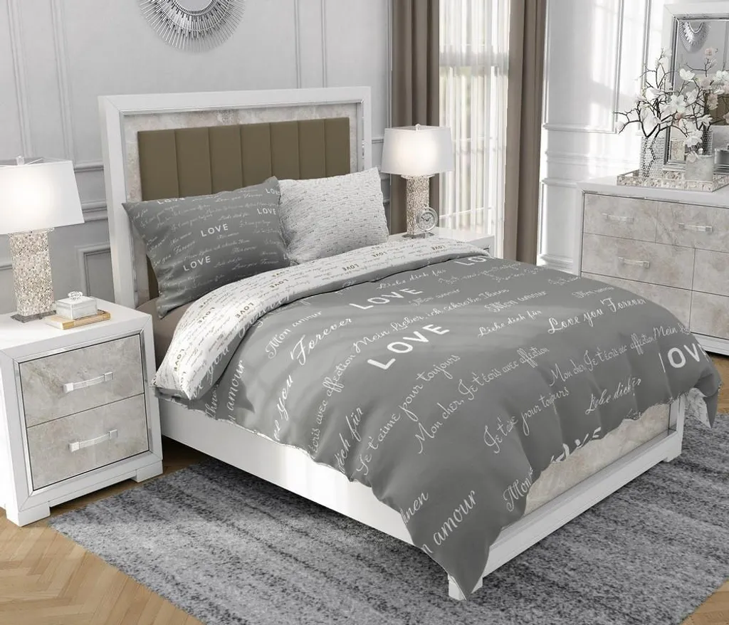 Migliora il tuo Riposo con SOVIO 140x200 Cotone Naturale Grigio