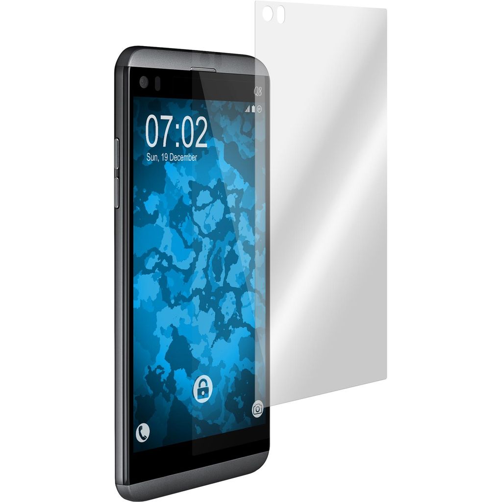 1er-Pack PhoneNatic Displayschutzfolien klar Flexible Folien kompatibel mit LG Q8
