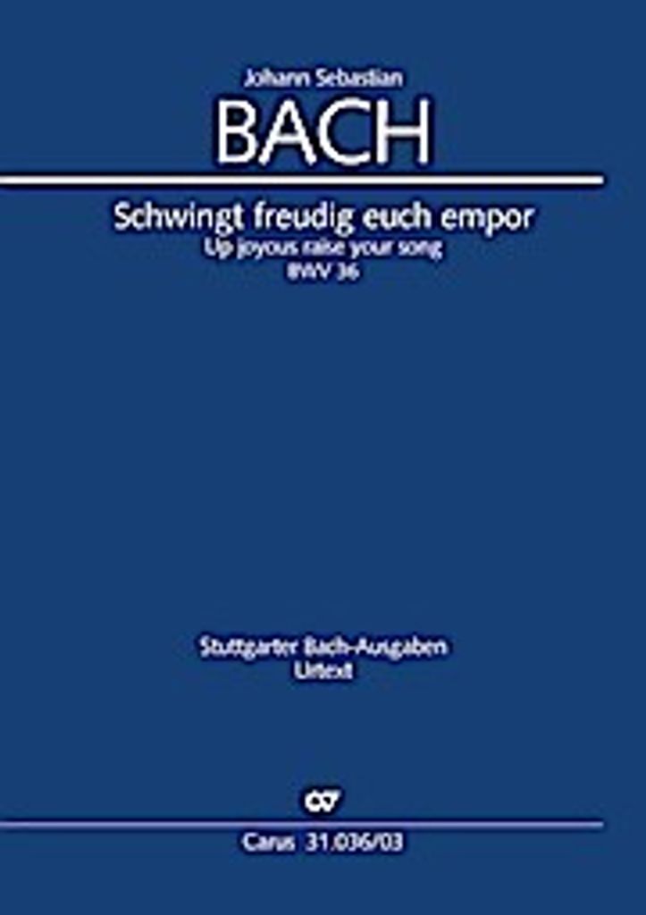 Schwingt freudig euch empor (Klavierauszug)