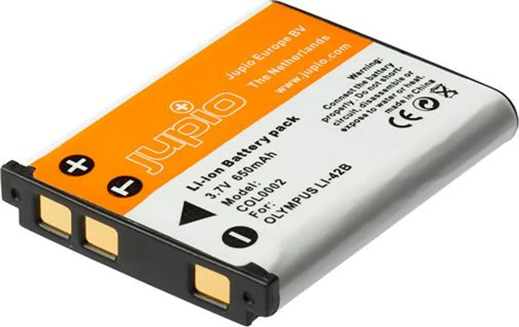 Batteria Olympus LI-40B Compatibile Jupio - Viaggia Senza Pensieri