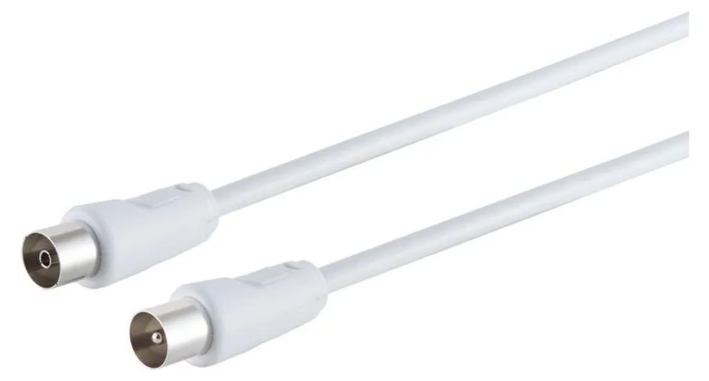 Câble coaxial TV 3,75m pour relier votre télévision au réseau câblé BK