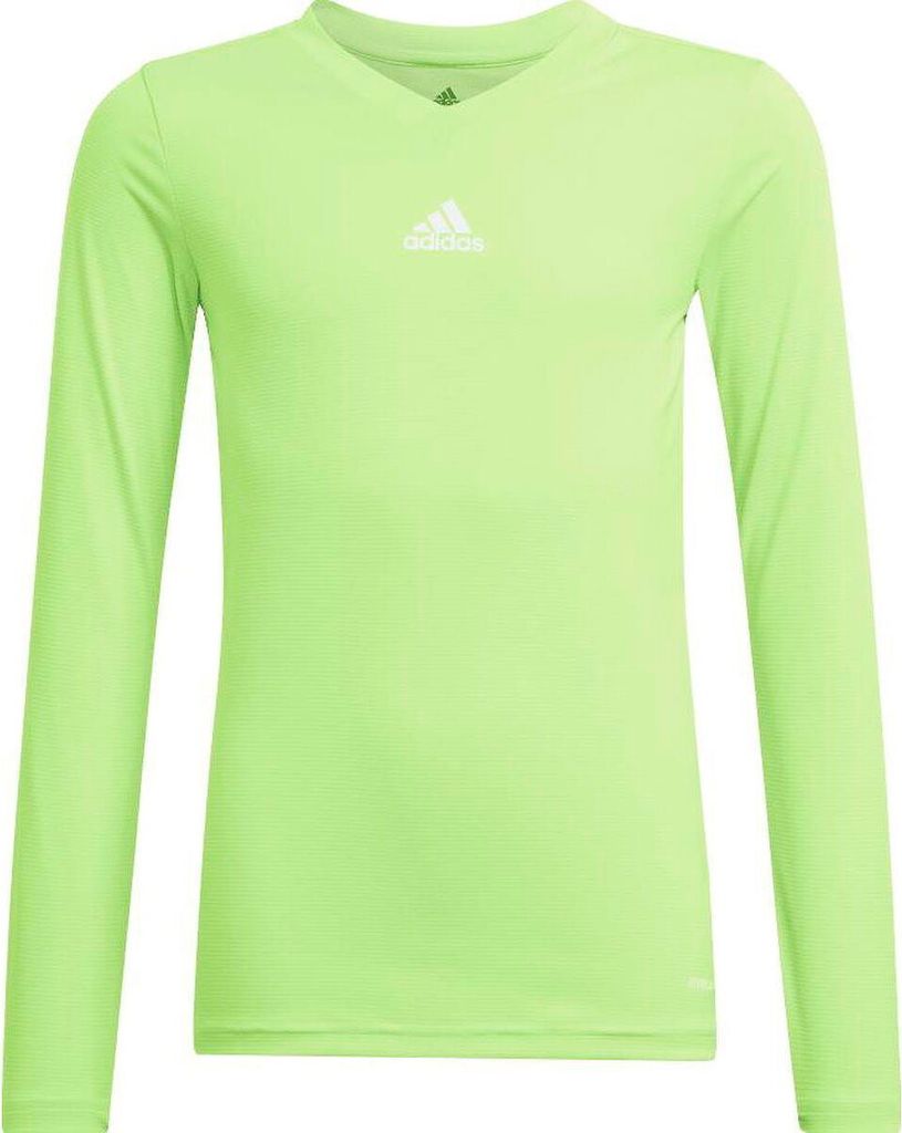 Adidas Base Tee 21 Trikot Langarm Kinder - Neongrün | Größe: 152