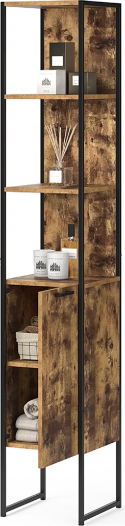 Vicco Szafka łazienkowa Fyrk, 33 x 185 cm, Rustykalny Zdjęcie produktu 7