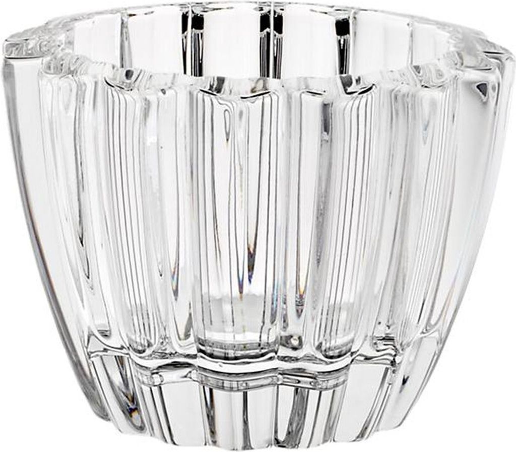 Teelichthalter Herzchen Tiffany 8cm, aus Bleikristall