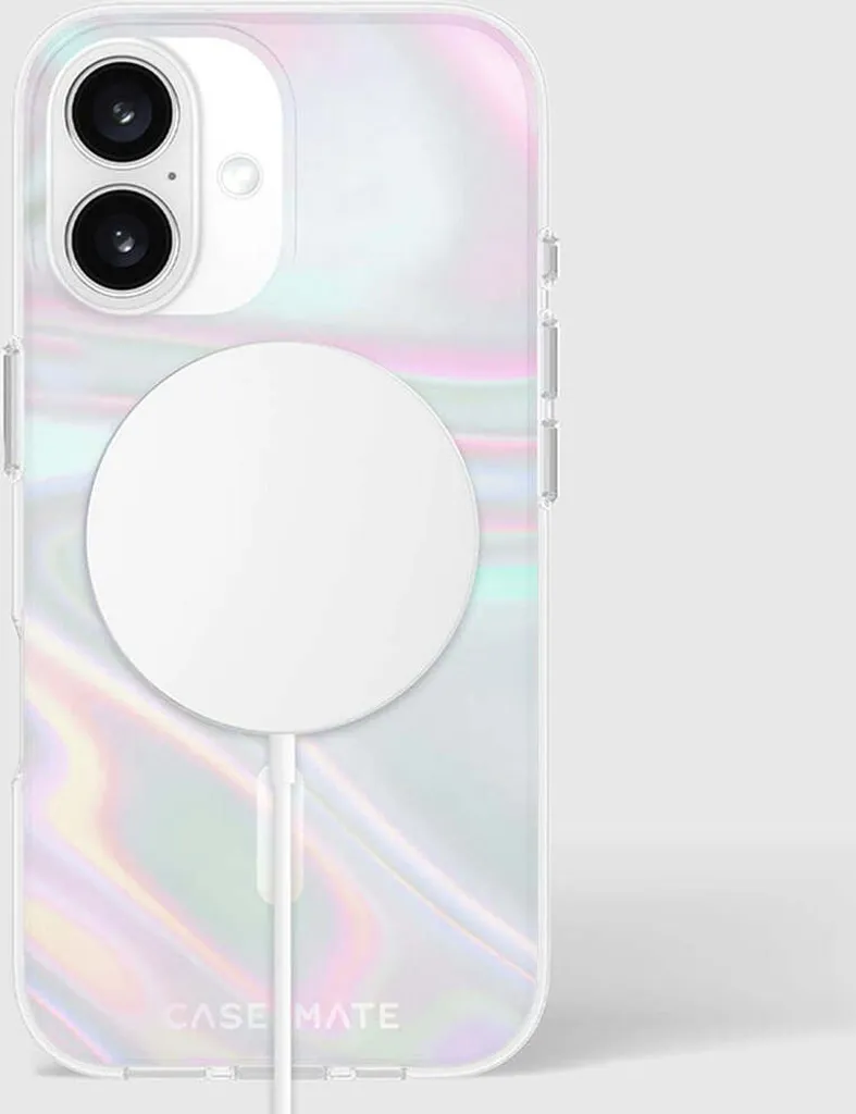 Coque MagSafe Case-Mate Soap Bubble Effet Irisé et Résistance aux Chocs - 9