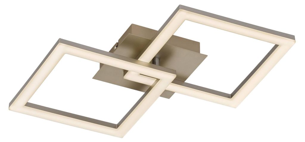 Lámpara de techo LED, 52,5 x 31 x 6,5 cm, luz blanca cálida Imagen del producto 