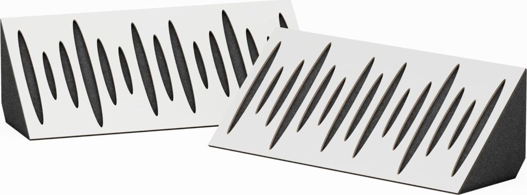 2 balení - Úzký akustický rohový lapač basů | velikost: 23 Obrázek produktu 