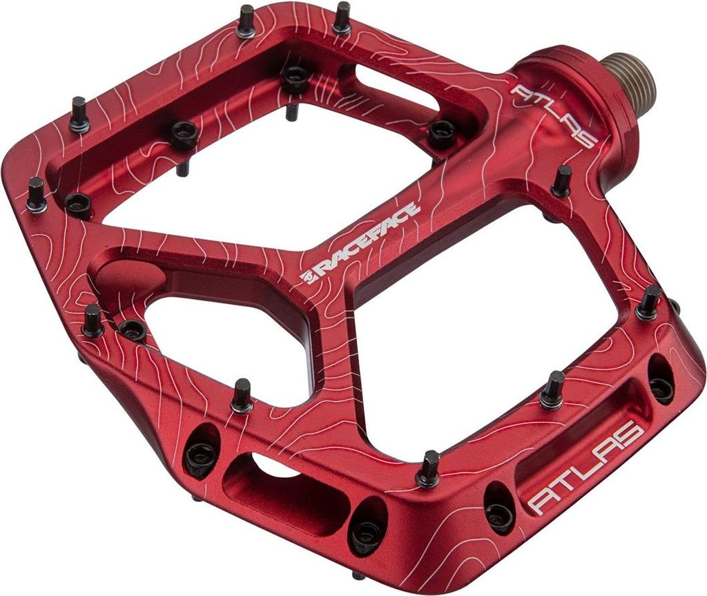 Pedali Atlas AM22 - rosso Immagine del prodotto 