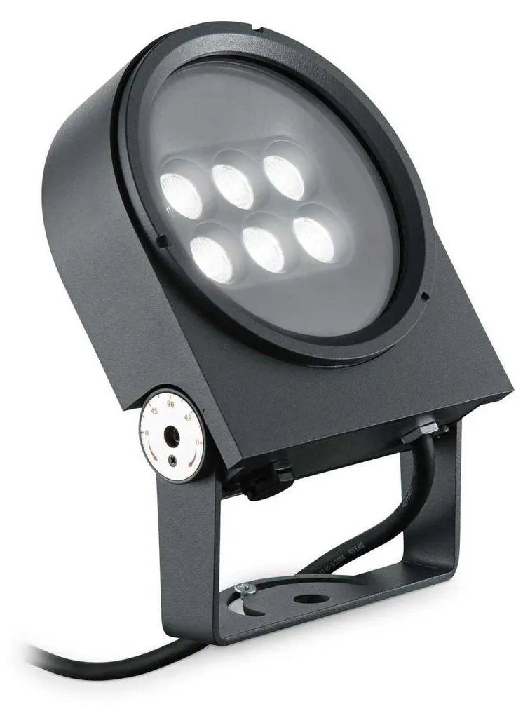 Projecteur Extérieur LED IP65 ULEX 15W 1280lm Blanc Chaud Anthracite