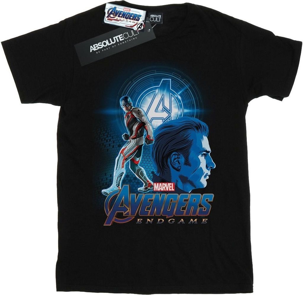Marvel - "Avengers Endgame" T-Shirt für Herren BI8500 (4XL) (Schwarz)