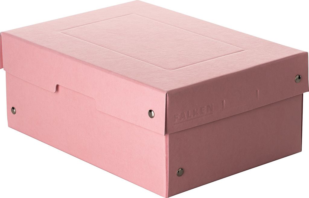 Falken Aufbewahrungsbox PURE Box Pastell 22001896 A5 100mm pink