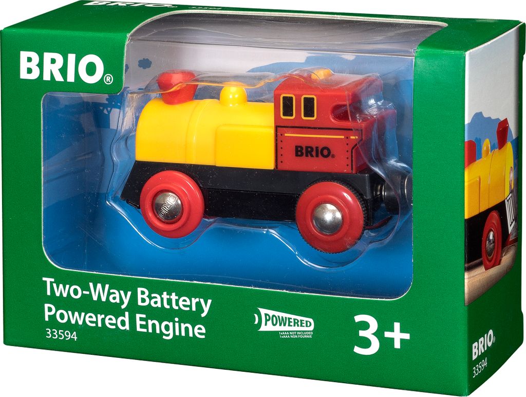 BRIO 33594 - Żółta lokomotywa akumulatorowa Zdjęcie produktu 