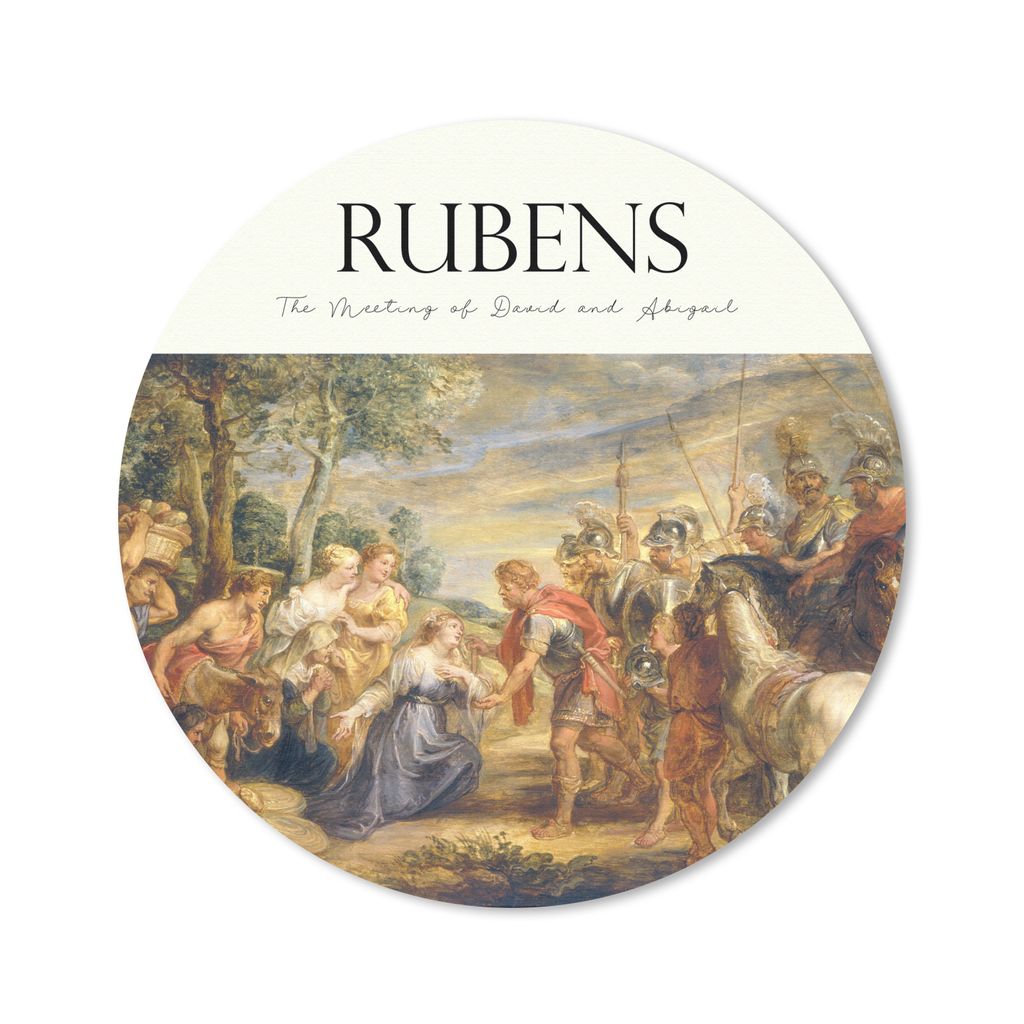 MuchoWow Mauspad Mousepad Kunst - Rubens - Alte Meister 50x50 cm - Mousepads - Maus Mat - Pad - Mausunterlage - Vinyl